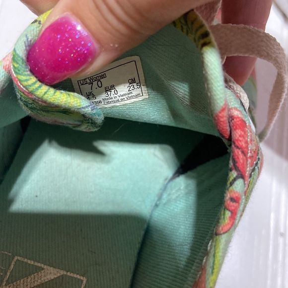 Vans | Flamingo Sneakers Size 7 - Picture 5 of 5